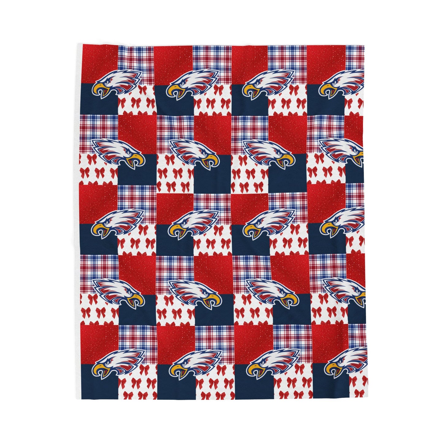 Cozy Team Spirit Plush Blanket, Soft Fleece Blanket for Game Days, Sports Fan Gift, Customized Throw for Cozy Nights, Perfect for Tailgating