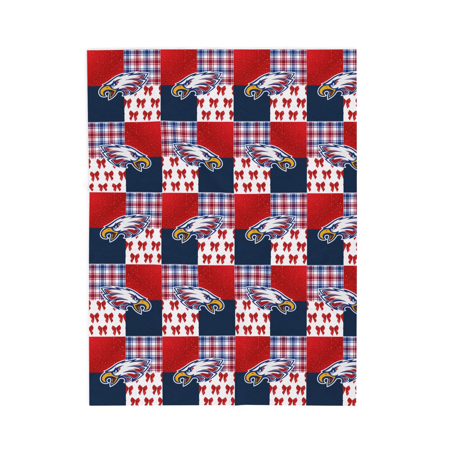 Cozy Team Spirit Plush Blanket, Soft Fleece Blanket for Game Days, Sports Fan Gift, Customized Throw for Cozy Nights, Perfect for Tailgating
